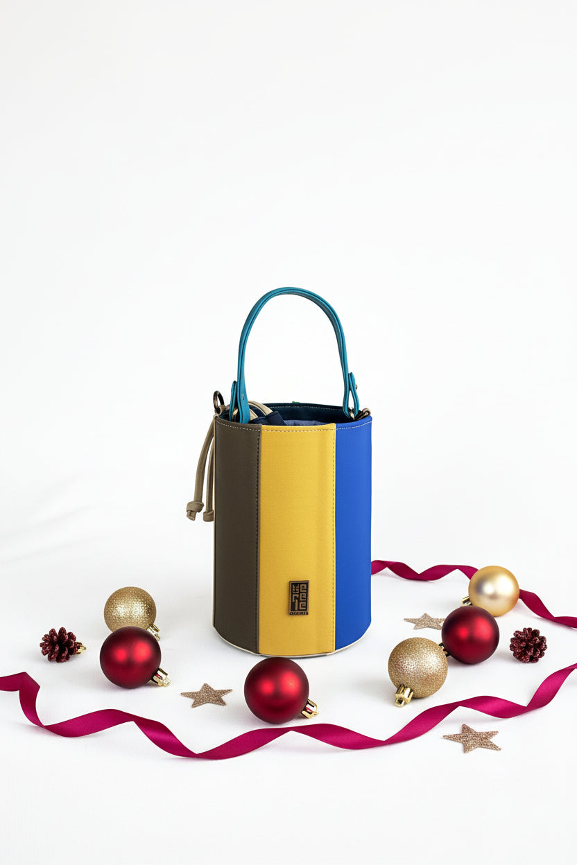 Cartera Cilíndrica multi color - Duna