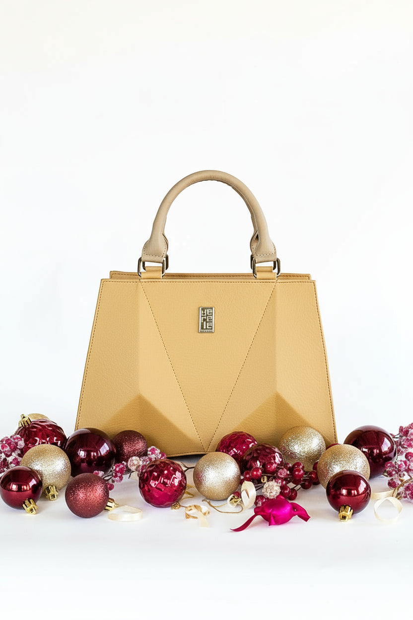 Cartera elegante mediana estructurada - Francia Grande