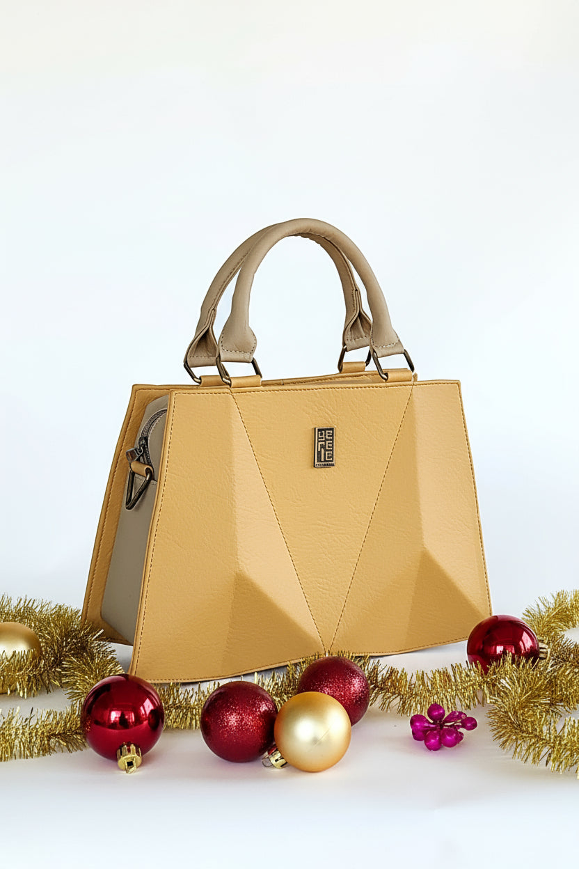 Cartera elegante mediana estructurada - Francia Grande