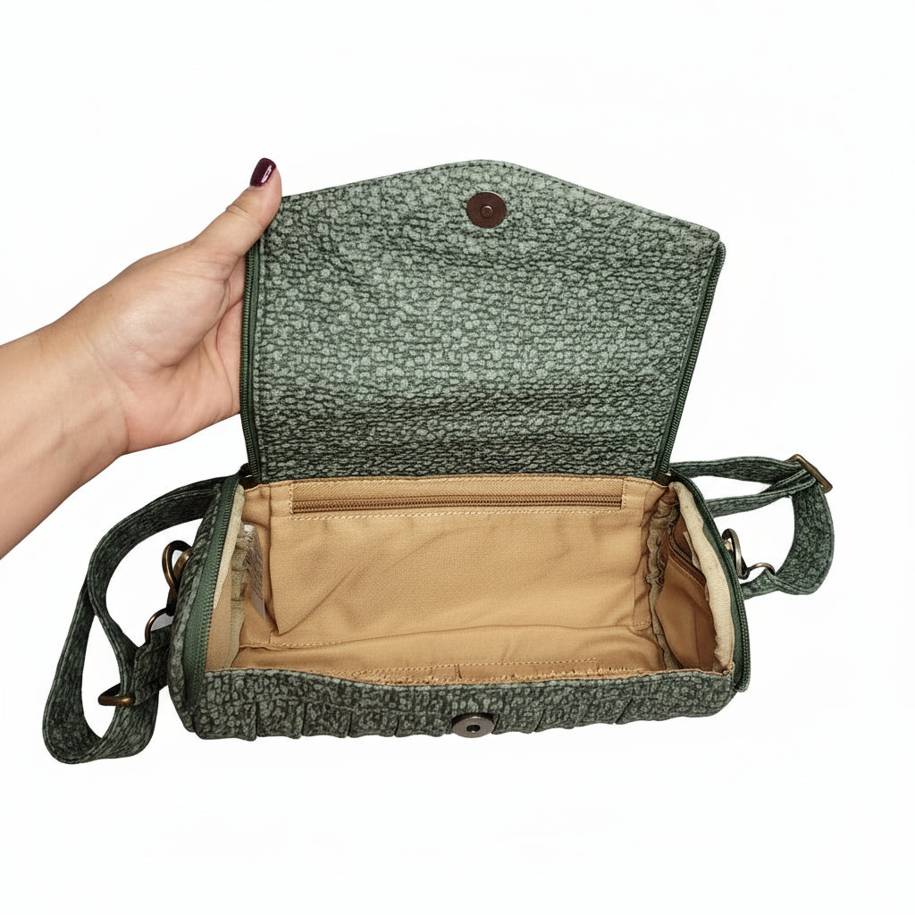 Cartera cilíndrica - Scarlet