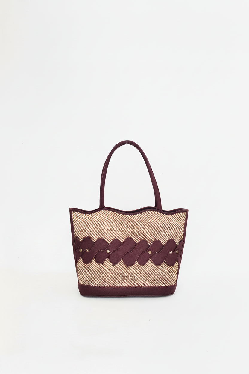 Tote Bag con detalles en Fique - Deby