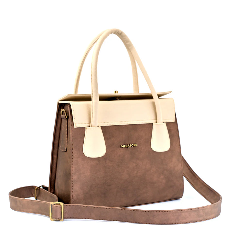 Cartera elegante cuadrada estructurada  - Jules