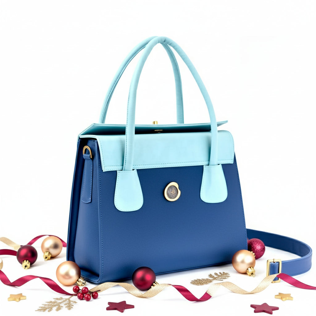 Cartera elegante cuadrada estructurada  - Jules