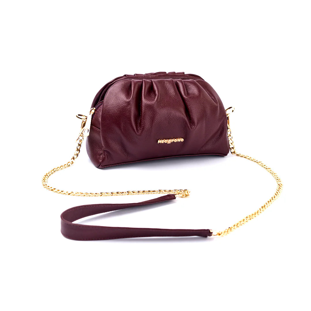 Clutch en cuero- Tami