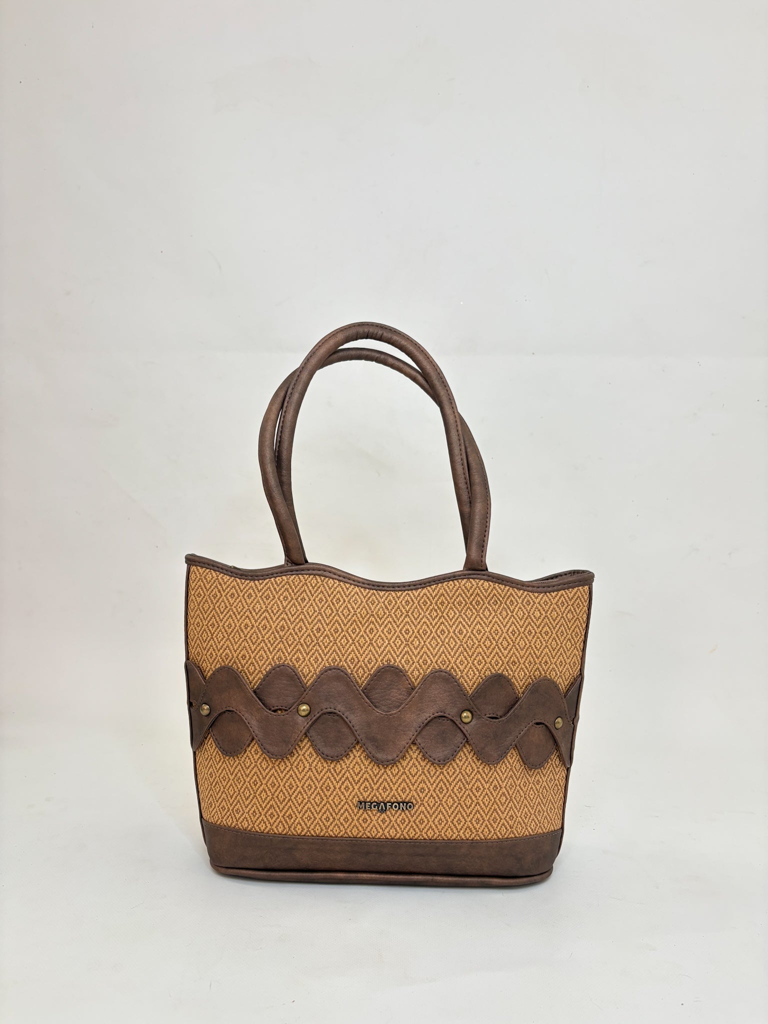 Tote Bag con detalles en Fique - Deby