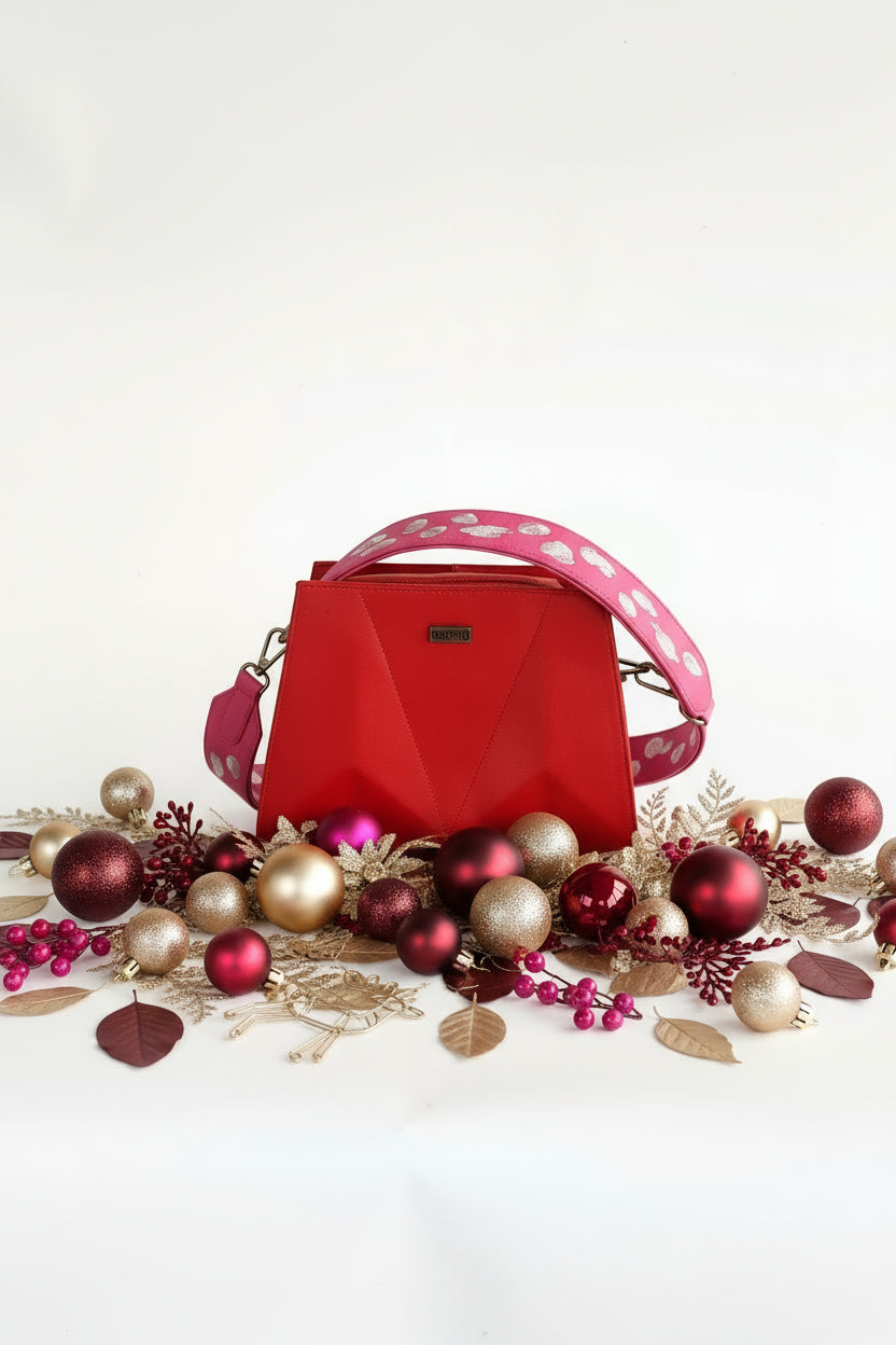 Mini Bolso estructurado con mango bordado - Francia Sencilla EE