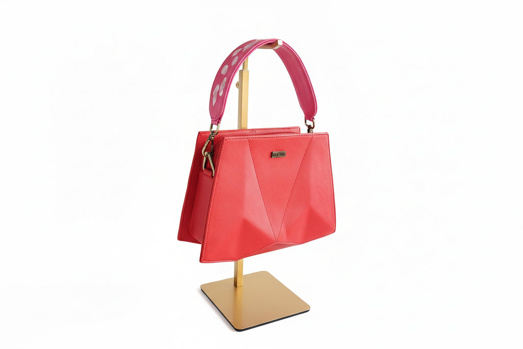 Mini Bolso estructurado con mango bordado - Francia Sencilla EE